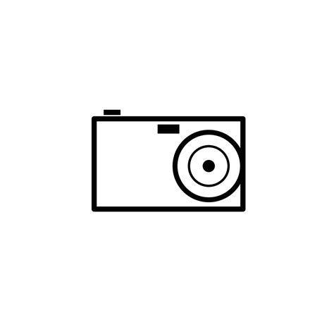 Camera line art 33550215 Vector Art at Vecteezy