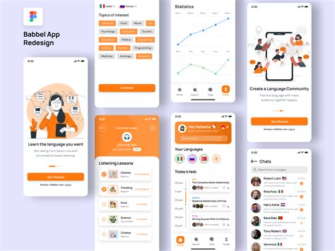 Babbel App Redesign by MuradZaman on Dribbble