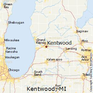 Kentwood Michigan Map | Zip Code Map