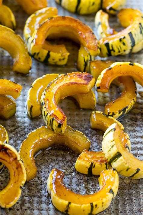 Brown Sugar Delicata Squash Recipe - Dinner at the Zoo