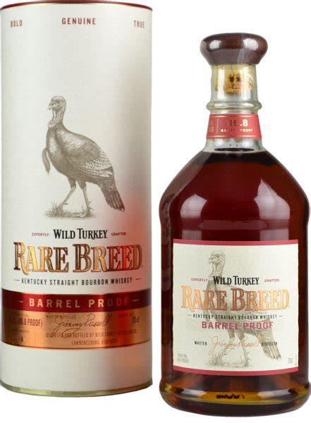 Wild Turkey Rare Breed Barrel Proof Bourbon 58.4% ABV - DrinksDirect.com