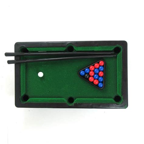 Buy Mini Pool Table op Desktop Billiards Snooker Game with 2 Sticks, 11 ...