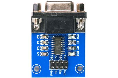 MAX3232 RS232 to TTL Serial Port Converter Module Pinout, Features & Specifications