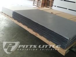 Lead Lined Gypsum Drywall Panels by Pitts Little