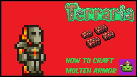 How To Craft Molten Armor In Terraria | Terraria 1.4.4.9 - YouTube