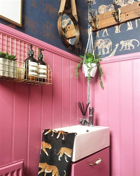 Farrow & Ball Rangwali Pink Paint Color - Interiors By Color