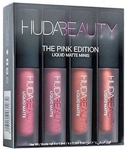 Huda Beauty The Pink Edition Liquid Matte Lip Gloss at Rs 290/pack | SGM nagar | Faridabad | ID ...