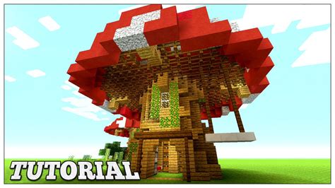 Minecraft: How To Build A Mushroom House Tutorial | Easy Small Survival House - YouTube