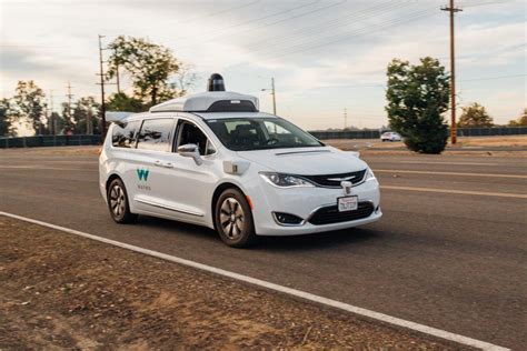 Waymo's autonomous Pacifica cruising through Castle - Roadshow