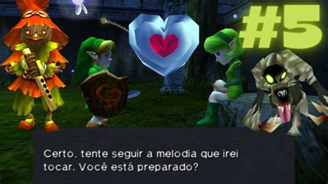 Ocarina of Time 3DS PT/BR - Mini-Games em lost woods/ Canção da Saria! #5 - YouTube