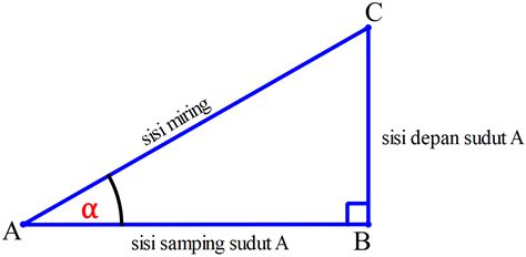 Contoh Soal Rasio Trigonometri Pada Segitiga Siku-Siku - SiswaPelajar.com