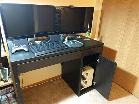 Ikea Micke Desk Gaming Setup - Trish Furniture