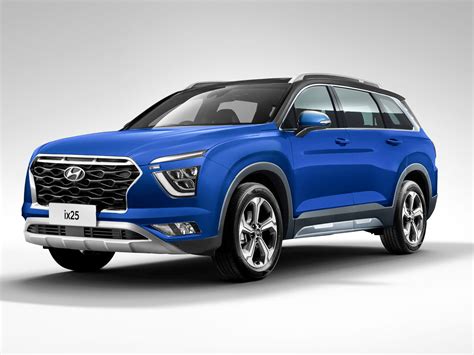 2021 Hyundai Creta Grand 7 seater SUV imagined - Rival to Tata Gravitas