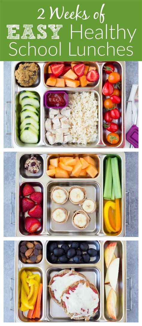 Healthy Creative School Lunch Ideas for Your Bento Box | Cold lunches, Kids meals, Healthy ...