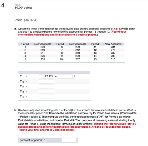 Solved Obtain the linear trend equation for the following | Chegg.com