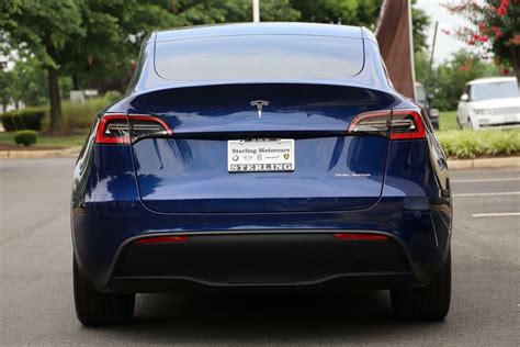 2021 Tesla Model Y Long Range AWD 2021 Tesla Model Y, Deep Blue ...