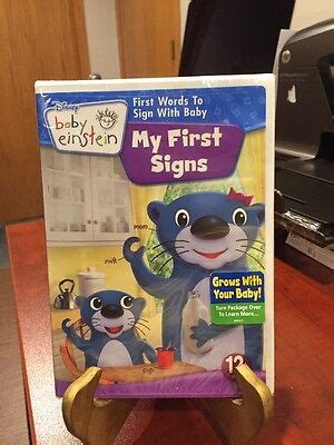 Baby Einstein: My First Signs w/Marlee Matlin (DVD, 2009)Factory Sealed ...