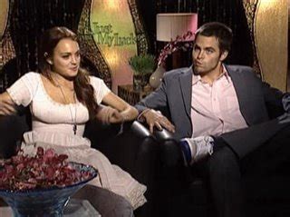 LINDSAY LOHAN & CHRIS PINE (JUST MY LUCK) - Interview | Movie Trailers and Videos