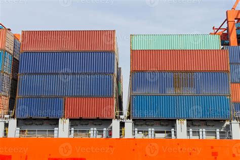 Container Ship in port 11704901 Stock Photo at Vecteezy