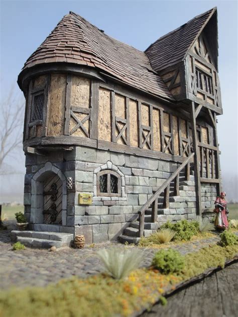 The Stonecutters Guild | Fantasy house, Medieval houses, Fantasy village