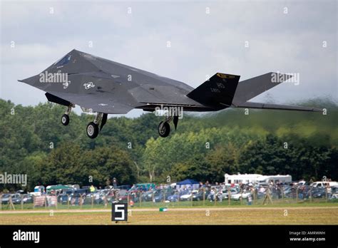 Lockheed F 117A Nighthawk Stealth fighter Stock Photo - Alamy