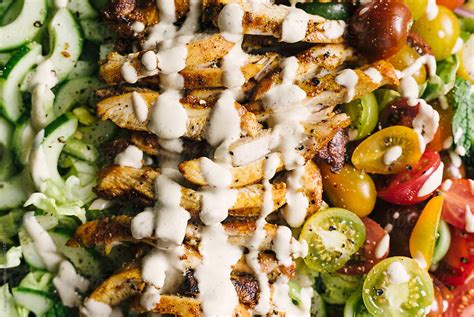 "Chicken Shawarma Salad" by Stocksy Contributor "CWP, LLC" - Stocksy