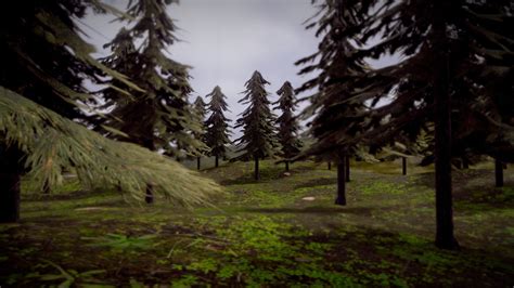 Pine Forest - Download Free 3D model by fangzhangmnm [ece6953] - Sketchfab