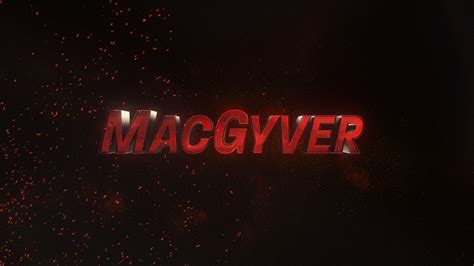 MacGyver / Season 4 / Intro | Behance