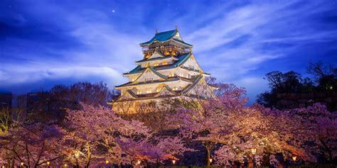 Download Man Made Osaka Castle HD Wallpaper