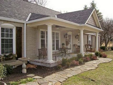 10+ Ranch Ranch Style Front Porch Ideas – ZYHOMY