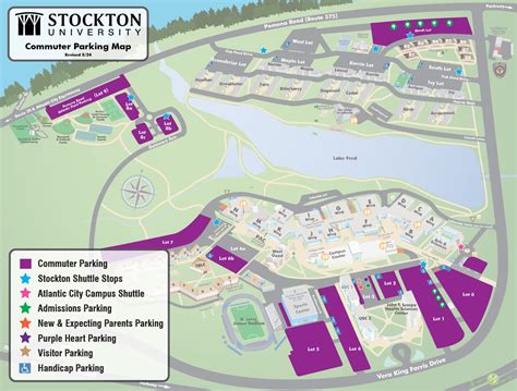 Galloway Campus Parking - Commuter Students - Parking & Transportation | Stockton University