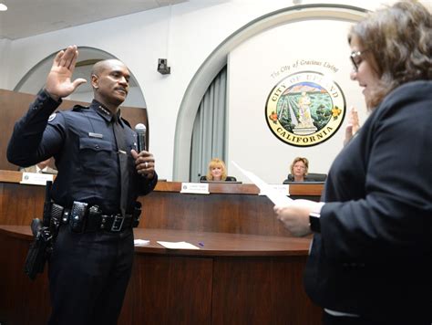 Upland swears in 27-year officer as new police chief – Daily Bulletin