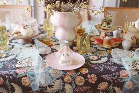 How to Create a Whimsical Tea Party Tablescape - Spoonflower Blog