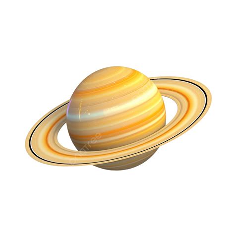 3d Cartoon Planet Saturn Planet With Rings 3d Illustration 3d Render, Cartoon Clipart, Planet ...