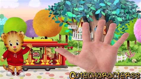 Daniel Tiger's Finger Family Activities Collection-cutecharacterss ...