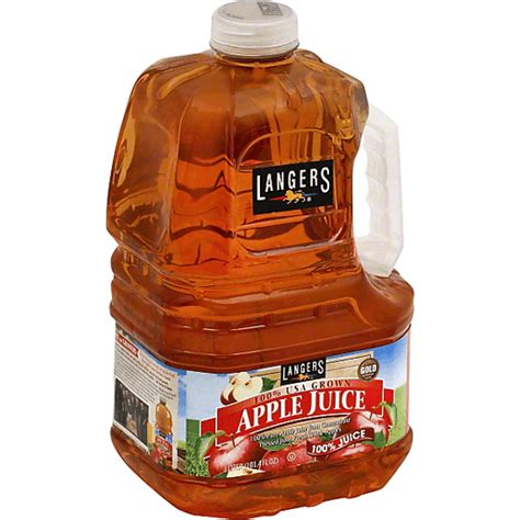 Langers 100% Juice, Apple | Juice & Lemonade | Bassett's Market