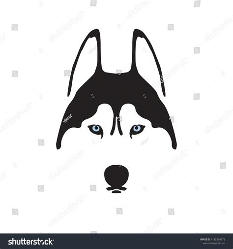 Husky Logo Illustration Stock Vector (Royalty Free) 1183360372 ...