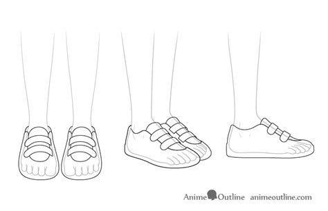 Simple Shoe Drawing How to draw shoe easy