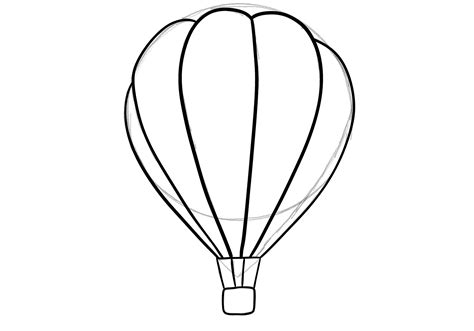 How to Draw a Hot Air Balloon | Design School