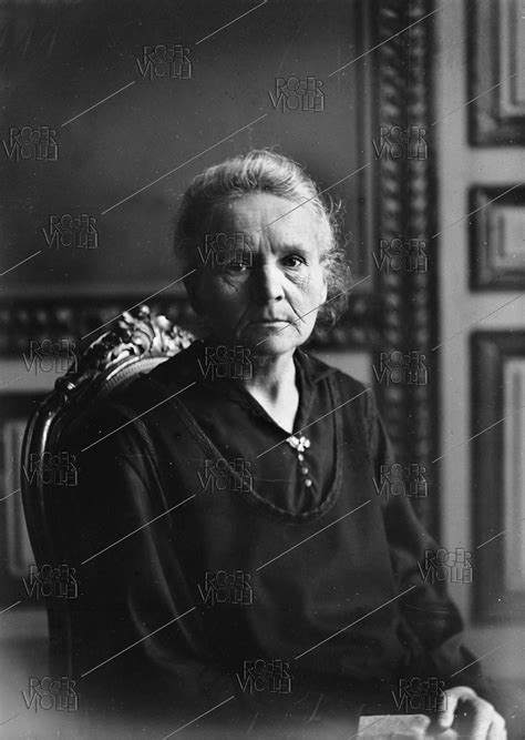 Marie Curie (1867-1934), French physicist. 1926.