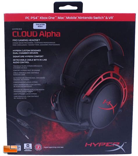 HyperX Cloud Alpha Gaming Headset Review - Legit ReviewsHyperX Cloud Alpha Gaming Headset