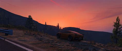 Grand Theft Auto V, Sunset, Landscape HD Wallpapers / Desktop and ...