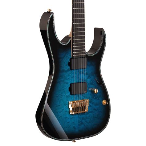 Ibanez RGIX20FEQM-SBS Electric Guitar, Sapphire Blue Sunburst at ...