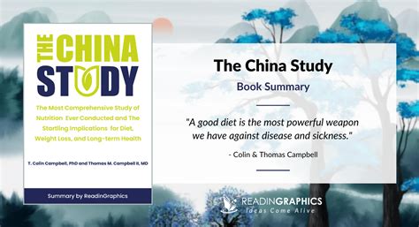 Book Summary - The China Study (Colin & Thomas Campbell)