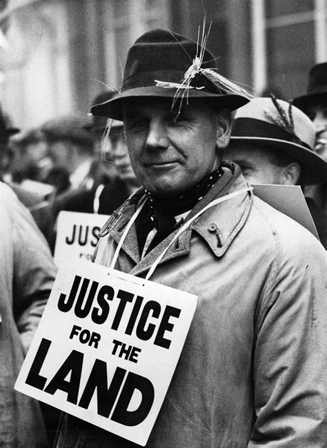 Farmers Protest Photograph by Fox Photos - Fine Art America