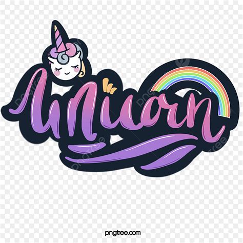 Cute Rainbow Unicorn Clipart Vector, Hand Drawn Cute Unicorn Rainbow Element, Rainbow Clipart ...