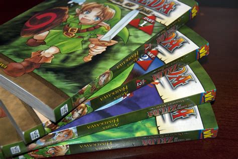 Front/back covers of the Legendary Edition of the Ocarina of Time manga ...