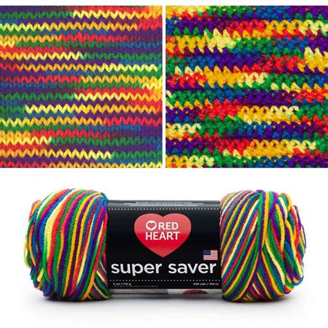 Super Saver, Easy Care, Machine Washable Yarn by Red Heart – Yarn ...