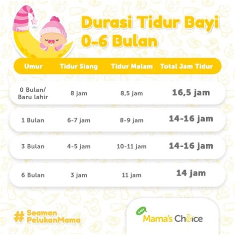 Waktu Jam Tidur Bayi yang Baru Lahir hingga 12 Bulan