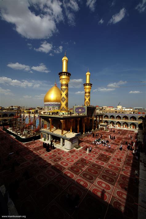 Shrine of Abbas Ibn Ali in Karbala | Karbala photography, Islamic pictures, Beautiful mosques